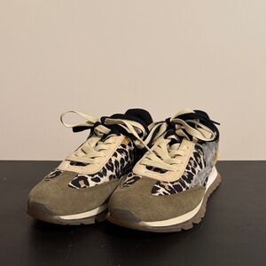 The Marc Jacobs Leopard Print and Olive Sneakers